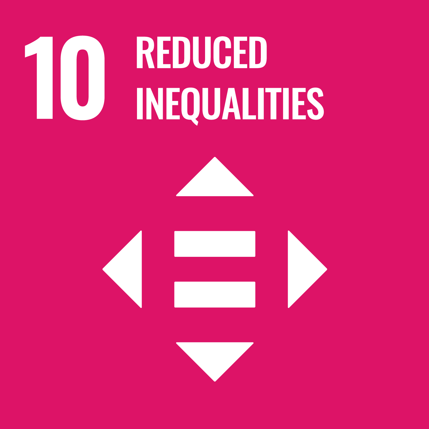 SDG number 10 Reduced inequalities