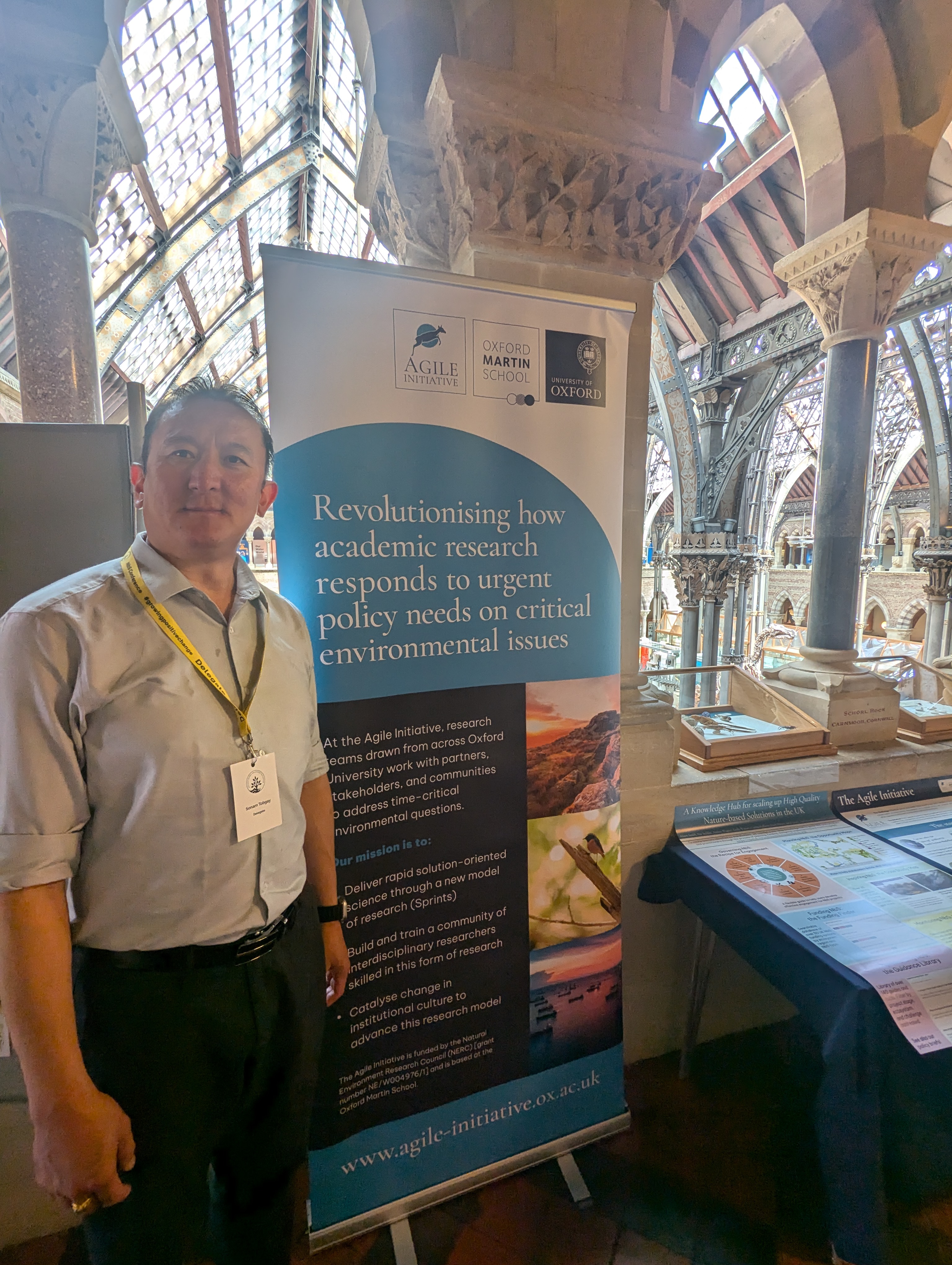 Sonam at the conference.