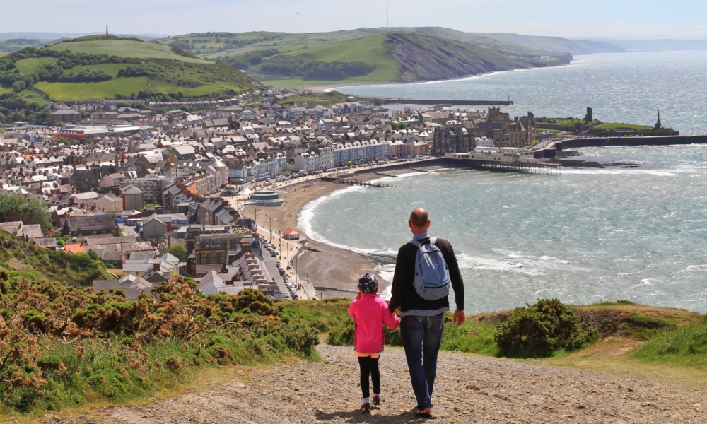 View of Aberystwyth (Wales)